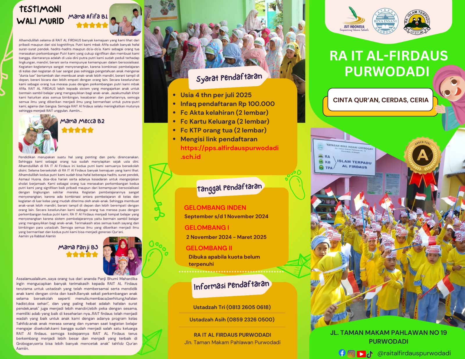 Brosur RAIT Al Firdaus Halaman 1